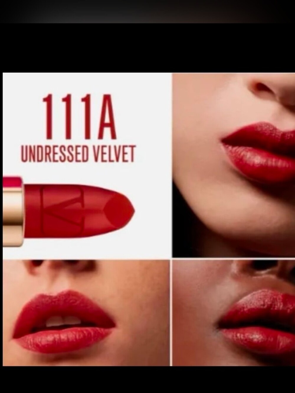Valentino Rosso Valentino Matte Lipstick shade 111A Undressed Velvet